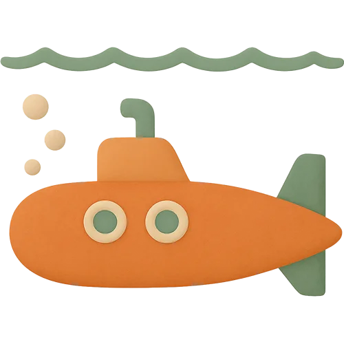 Personaalne lasteraamat veealustest seiklustest