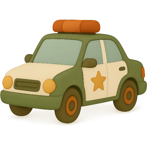 Isikupärane laste raamat politsei teemal – sinu lapse seiklus