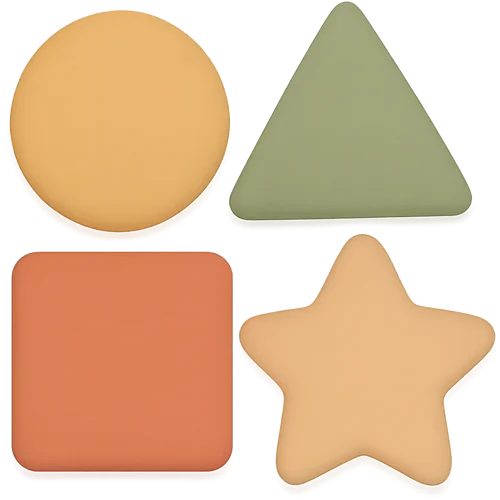 Isikupärane lasteraamat kujundite ja värvide maagias