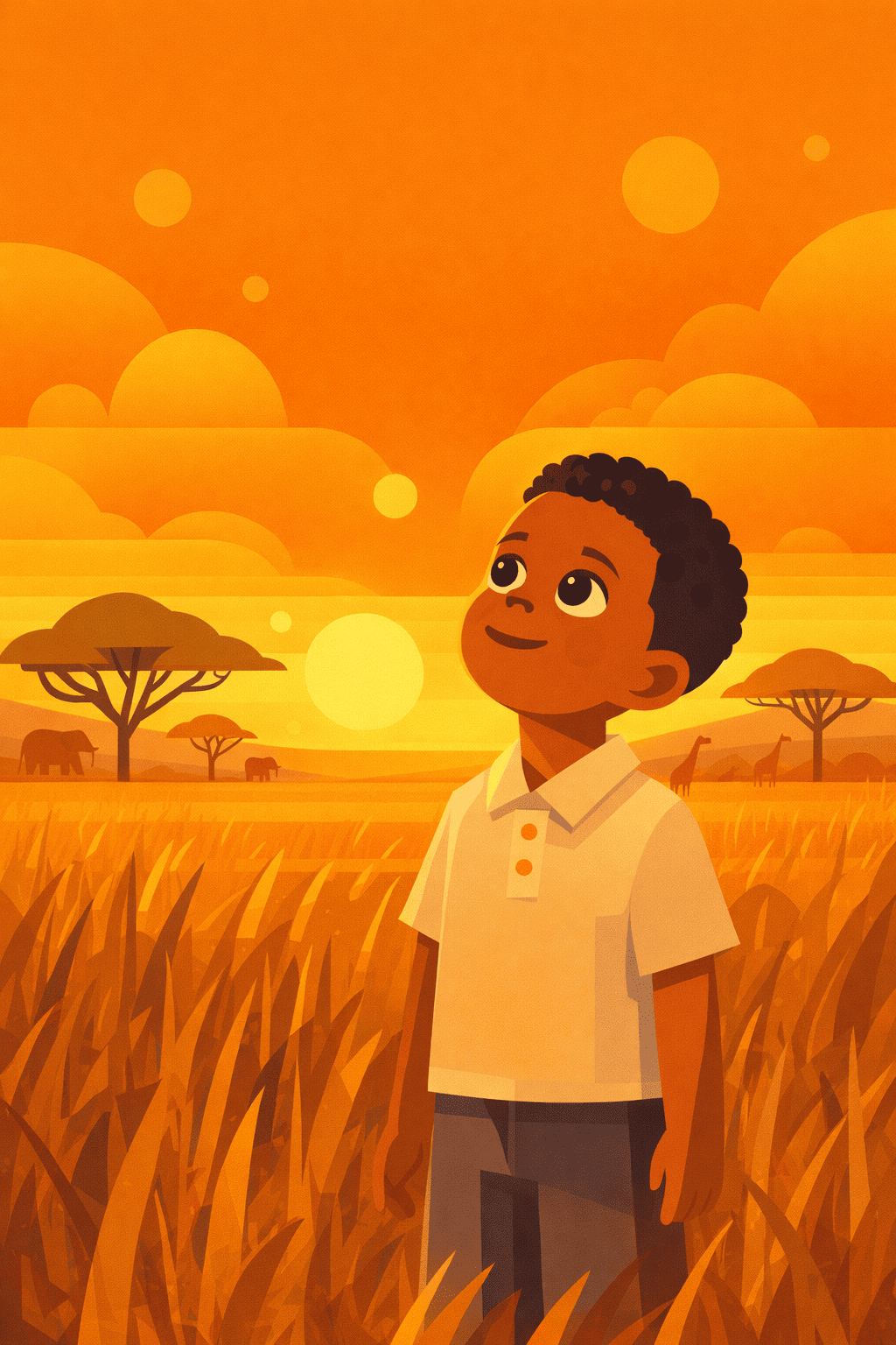 Kuldse savanni taeva all