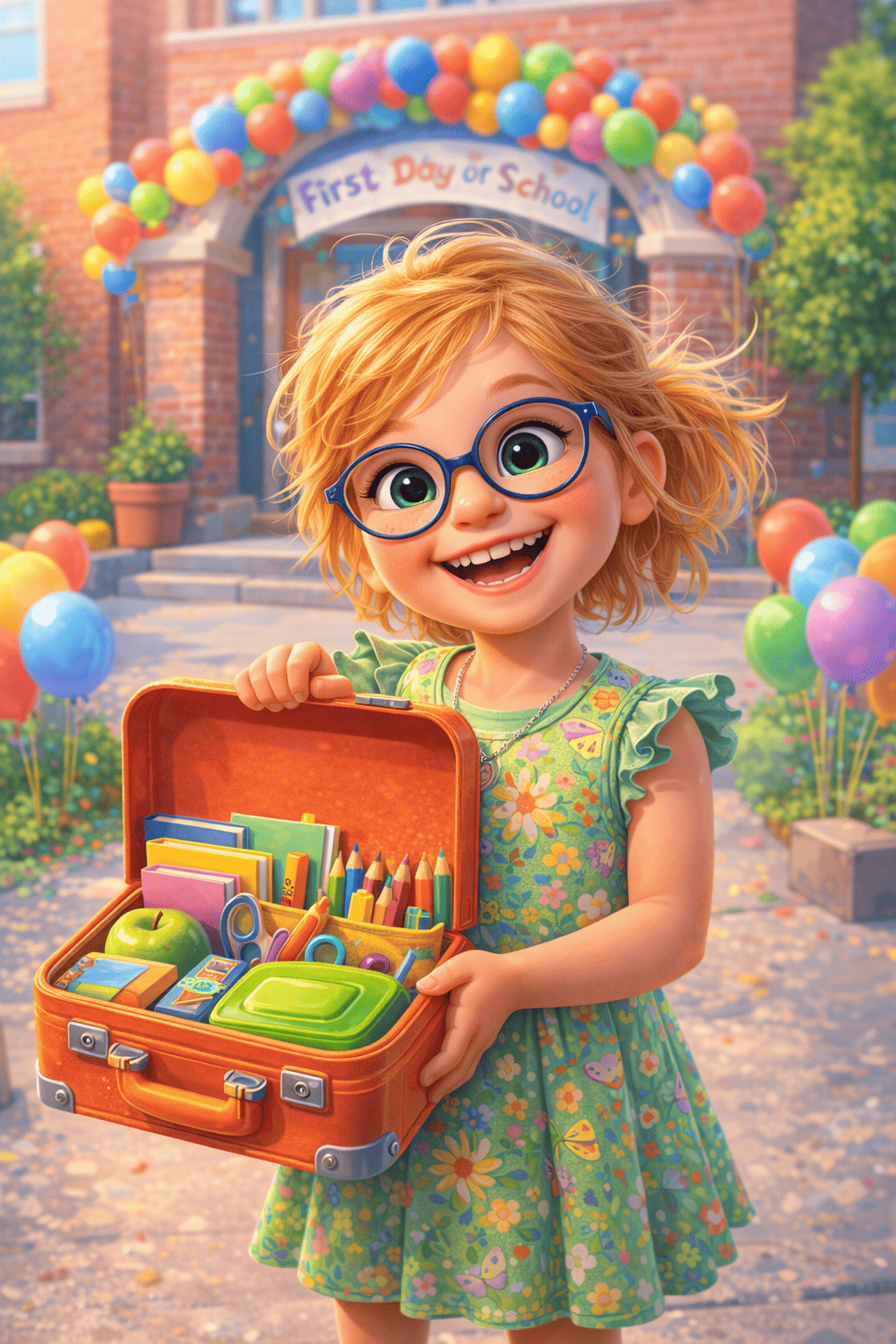 Esimene koolipäeva reisikohver